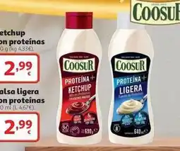 Alcampo Coosur - salsa ligera en proteinas oferta
