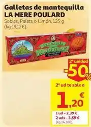 Alcampo Galletas de mantequilla oferta