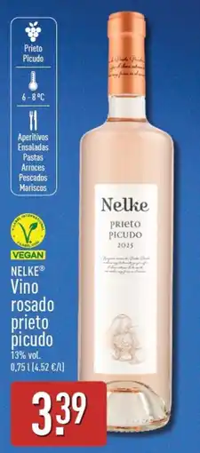 ALDI Nelke vino rosado prieto picudo oferta