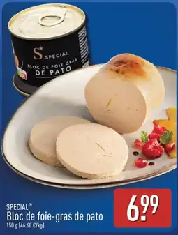 ALDI Special bloc de foie-gras de pato oferta