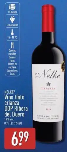 ALDI Nelke vino tinto crianza oferta