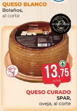 SPAR Bolaños queso blanco oferta