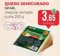 SPAR spar queso semicurado oferta