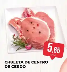 SPAR Chuleta de centro de cerdo oferta