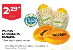 SPAR Papayo la cosecha canaria oferta