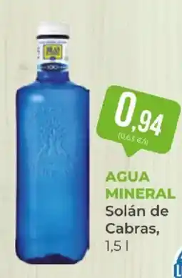SPAR Agua mineral Solán de Cabras oferta