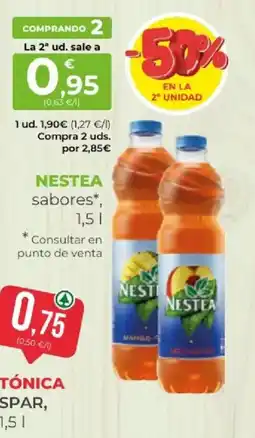 SPAR Nestea sabores oferta