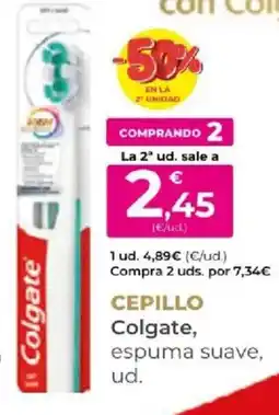 SPAR Colgate cepillo espuma suave oferta