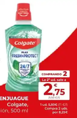 SPAR Colgate enjuague oferta