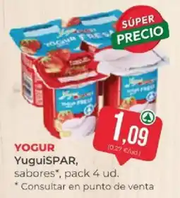 SPAR YuguiSPAR yogur fresa oferta
