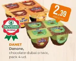 SPAR Danet Danone, chocolate dubai o twix oferta