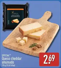 ALDI Special queso cheddar ahumado oferta