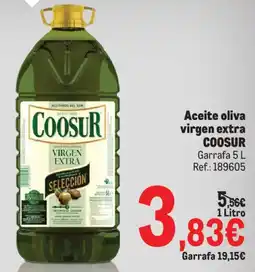 Makro Coosur aceite oliva virgen extra oferta