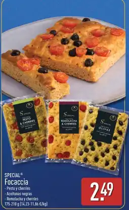 ALDI Special focaccia oferta