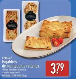 ALDI Special hojaldres de mantequilla rellenos oferta