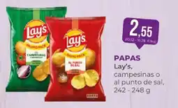 SPAR Lay's papas campesinas o al punto de sal oferta