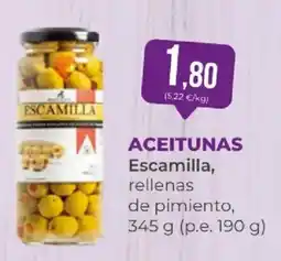 SPAR Escamilla aceitunas rellenas de pimiento oferta