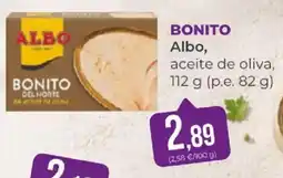 SPAR Albo bonito del norte en aceite de oliva oferta