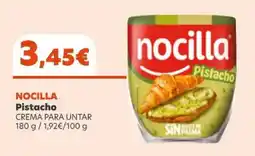 SPAR nocilla pistacho oferta