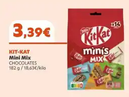 SPAR Kit-kat mini mix chocolates oferta