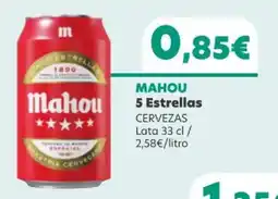 SPAR Mahou 5 Estrellas oferta