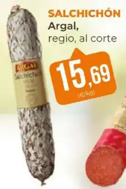 SPAR Argal salchichón regio, al corte oferta