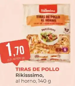 SPAR Rikissimo tiras de pollo al horno oferta