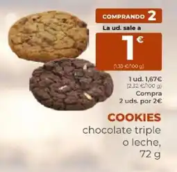 SPAR cookies chocolate triple o leche oferta