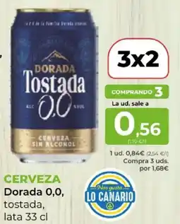 SPAR Dorada Tostada 0,0 oferta