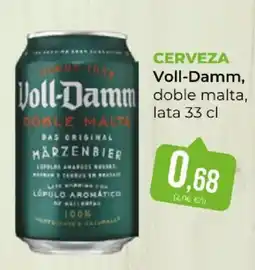 SPAR Voll-Damm doble malta oferta