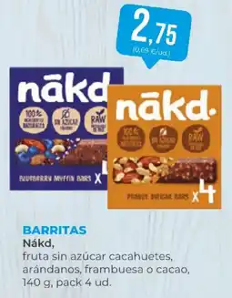 SPAR Nákd barritas oferta