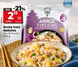 Maxi Dia Dia Al Punto arroz 3 delicias oferta