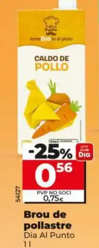 Maxi Dia Dia Al Punto caldo de pollo oferta