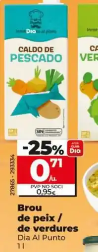 Maxi Dia InmeDia caldo de pescado oferta