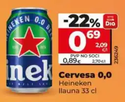 Maxi Dia Heineken Cervesa 0,0 oferta