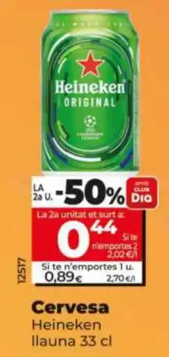 Maxi Dia Heineken Cervesa oferta
