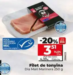 Maxi Dia Dia Mari Marinera filet de tonyina oferta