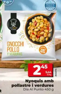 Maxi Dia Dia Al Punto gnocchi pollo y verduras oferta