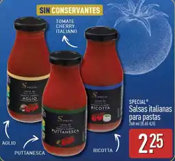 ALDI Special salsas italianas para pastas oferta