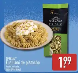 ALDI Special fusilloni de pistacho oferta