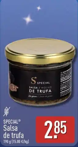 ALDI Special salsa de trufa oferta