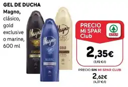 SPAR Magno gel de ducha oferta
