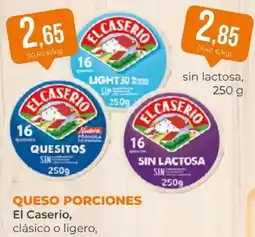SPAR El Caserio queso porciones oferta