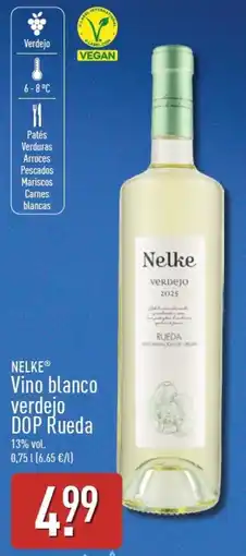 ALDI Nelke vino blanco verdejo oferta
