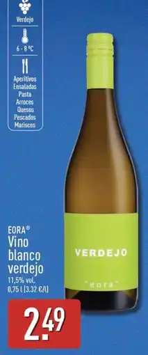 ALDI Eora vino blanco verdejo oferta
