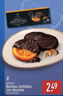 ALDI Special naranjas confitadas con chocolate oferta