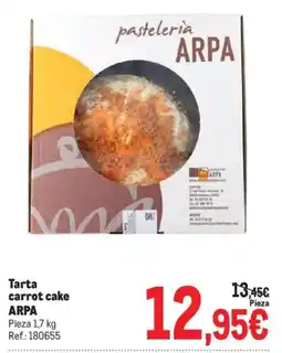 Makro arpa carrot cake oferta
