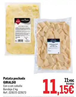 Makro Patata pochada GIRALDO oferta