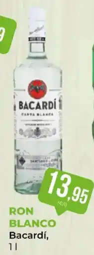 SPAR Ron blanco Bacardí oferta