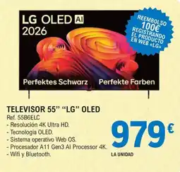 E.Leclerc lg televisor 55" oled oferta